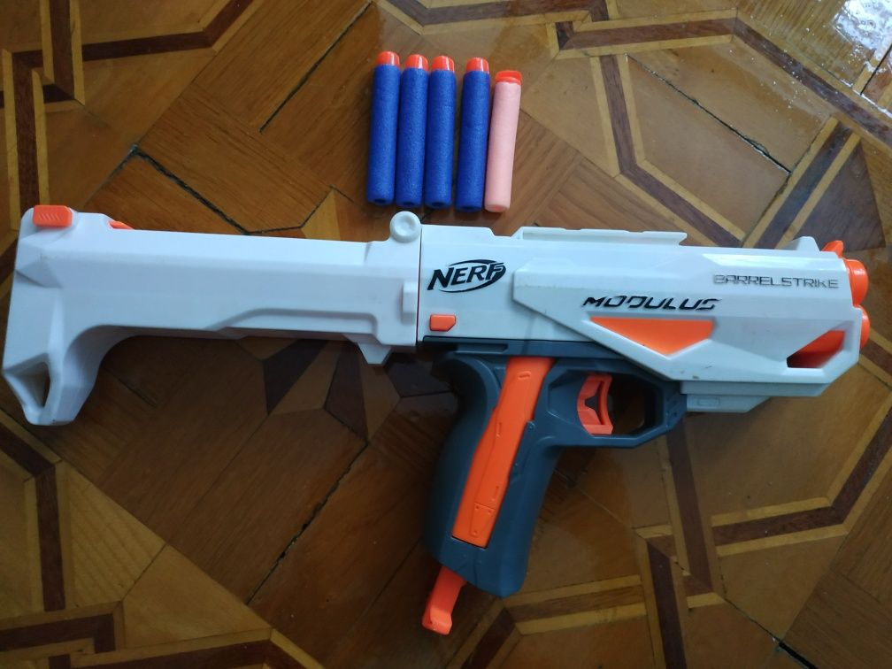 Nerf modulus barrel strike оригинал