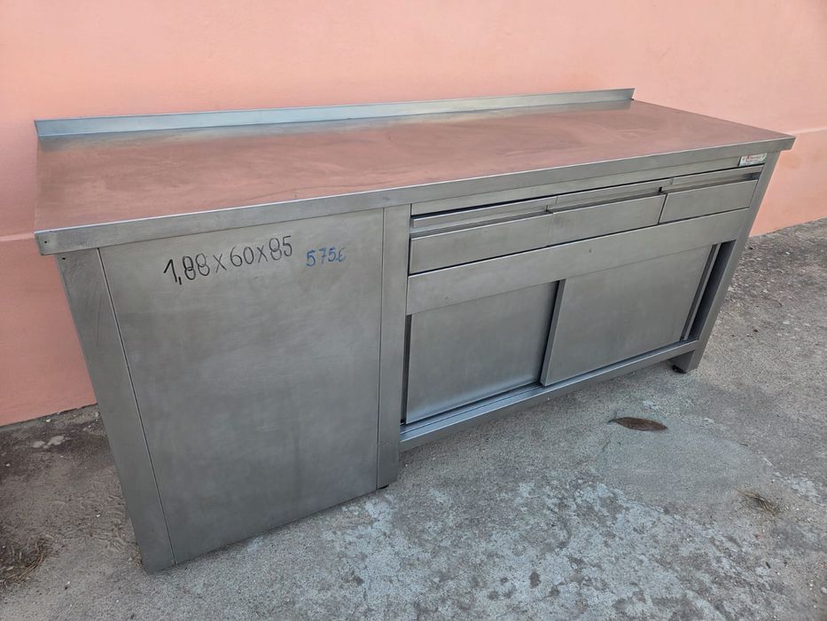 Bancada em inox  como nova
