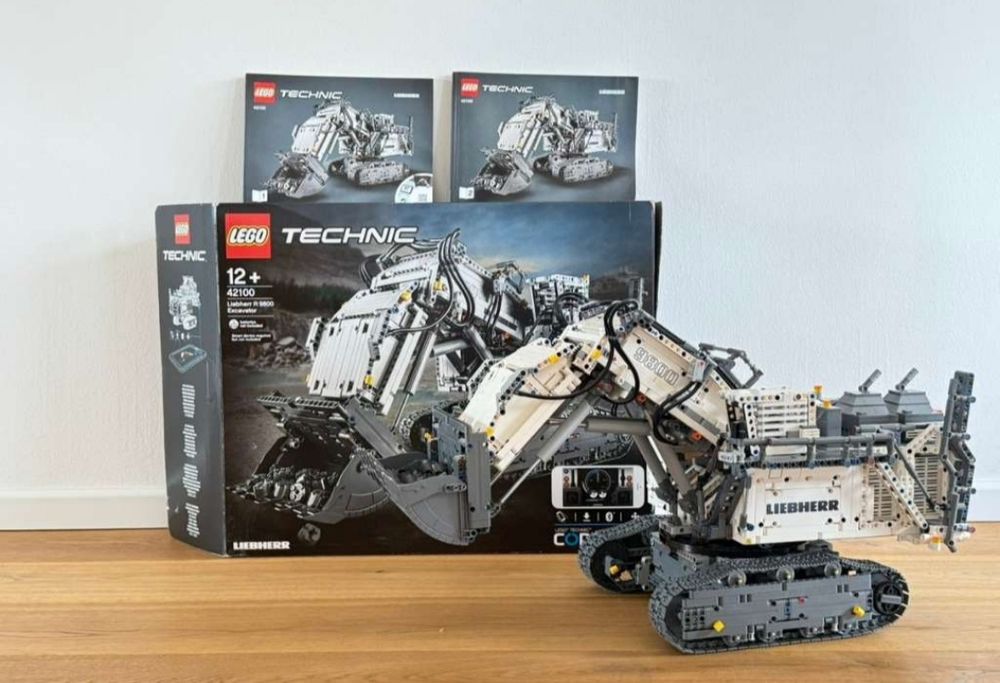 Lego Technic Liebherr 42100 święta Mikołaj prezent