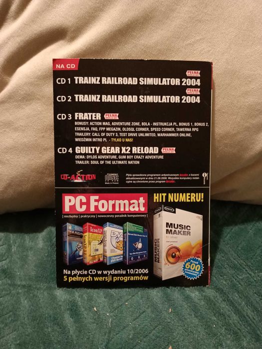 4 CD - Frater, Trainz Railroad, Guilty Gear