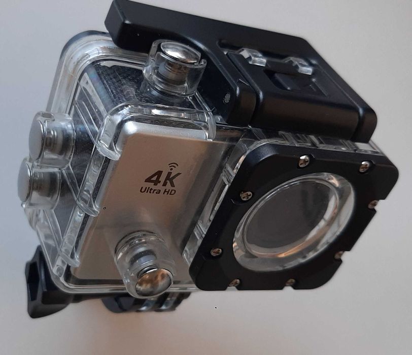 Camara 4k com muitos acessorios