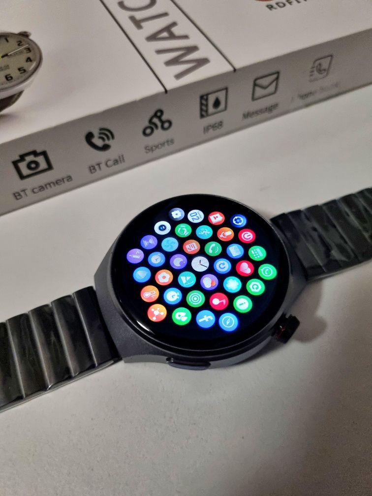 Czarny smartwatch OKAZJA