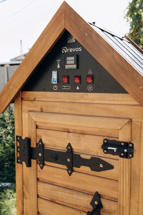 Електрична коптильня 205л 3 в 1 Drevos Классик 2.0 | 1.5кВт для дома