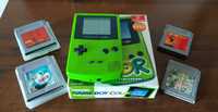 Nintendo Game Boy Color CGB 001  б/у портативная игра и дискеты за все