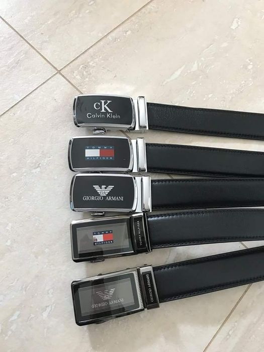 Skórzany Pasek Męski Tommy Armani CK Hugo Boss