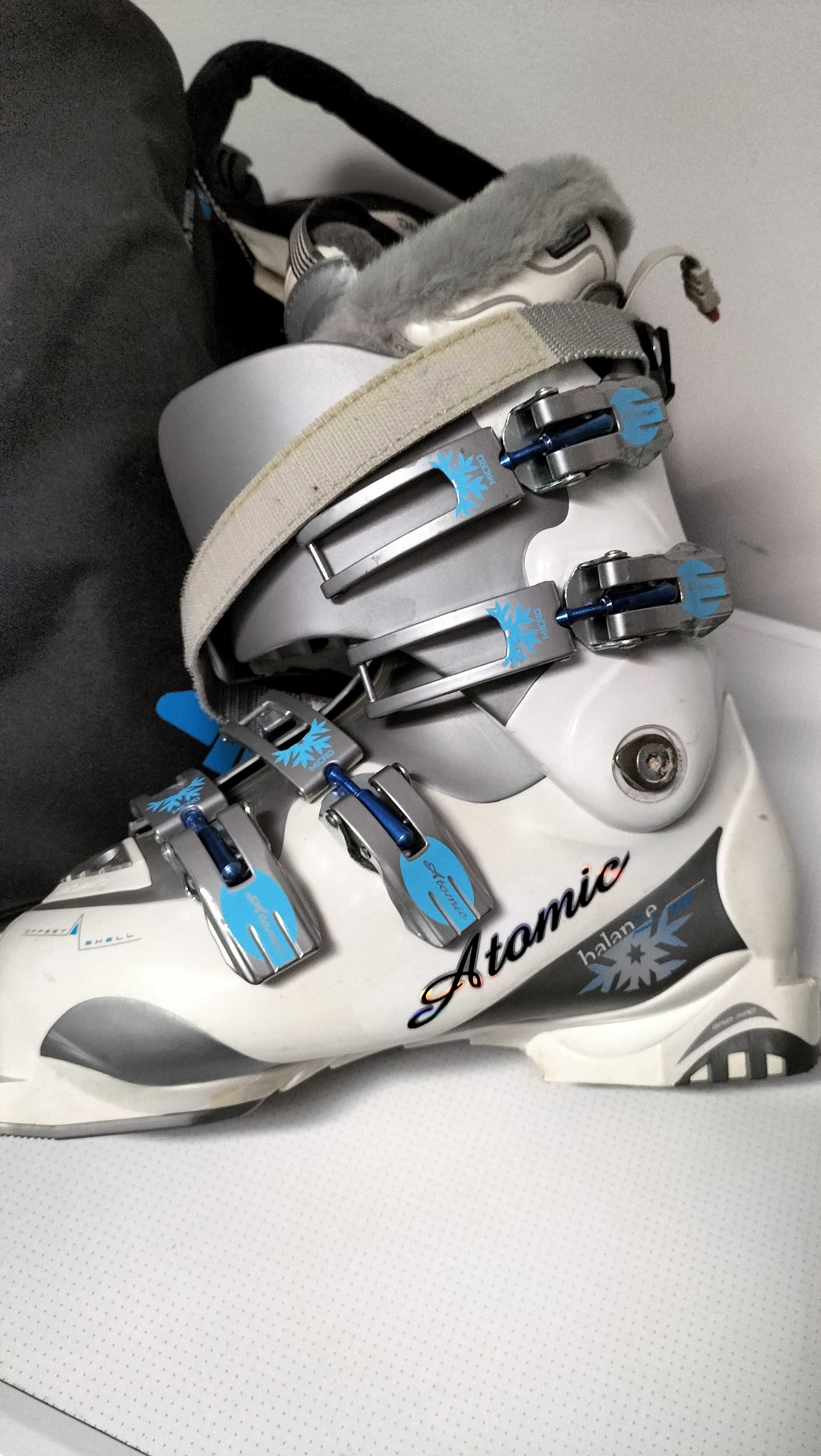Buty narciarskie Atomic rozmiar 37 Balance Gratis pokrowiec na buty 4F