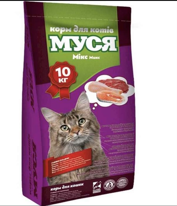 Корм для котів Муся