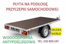Sklejka antypoślizgowa stół warsztatowy, przyczepka, zabudowa busa
