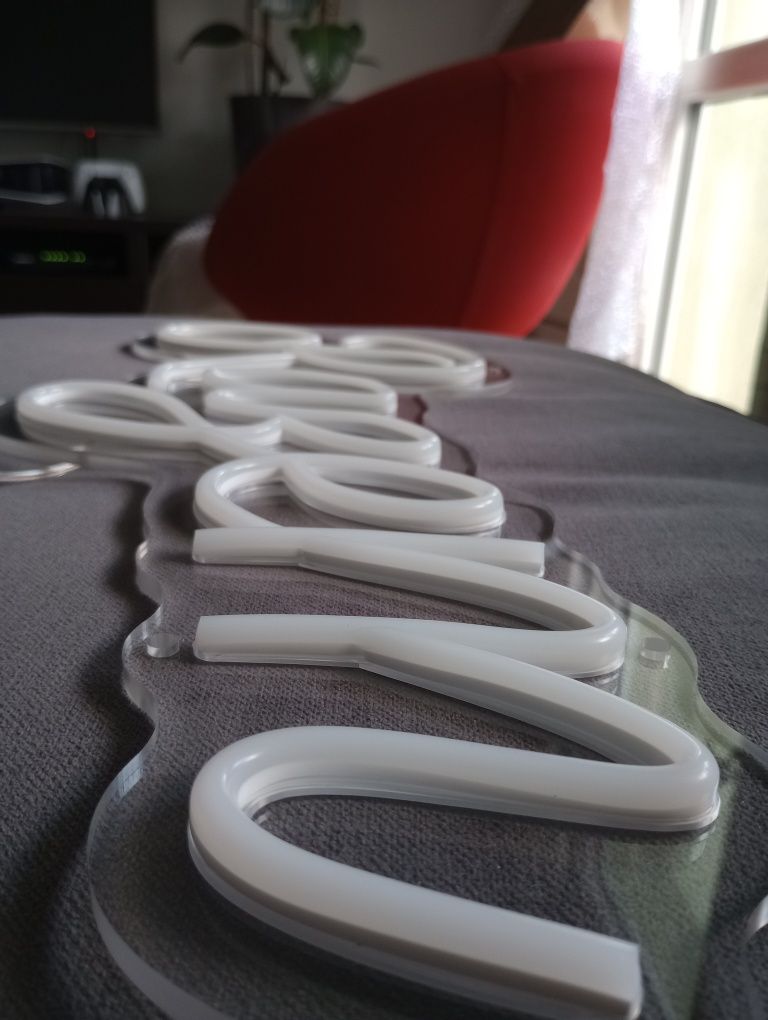 Sprzedam napis ledowy LED Razem lepiej DUŻY