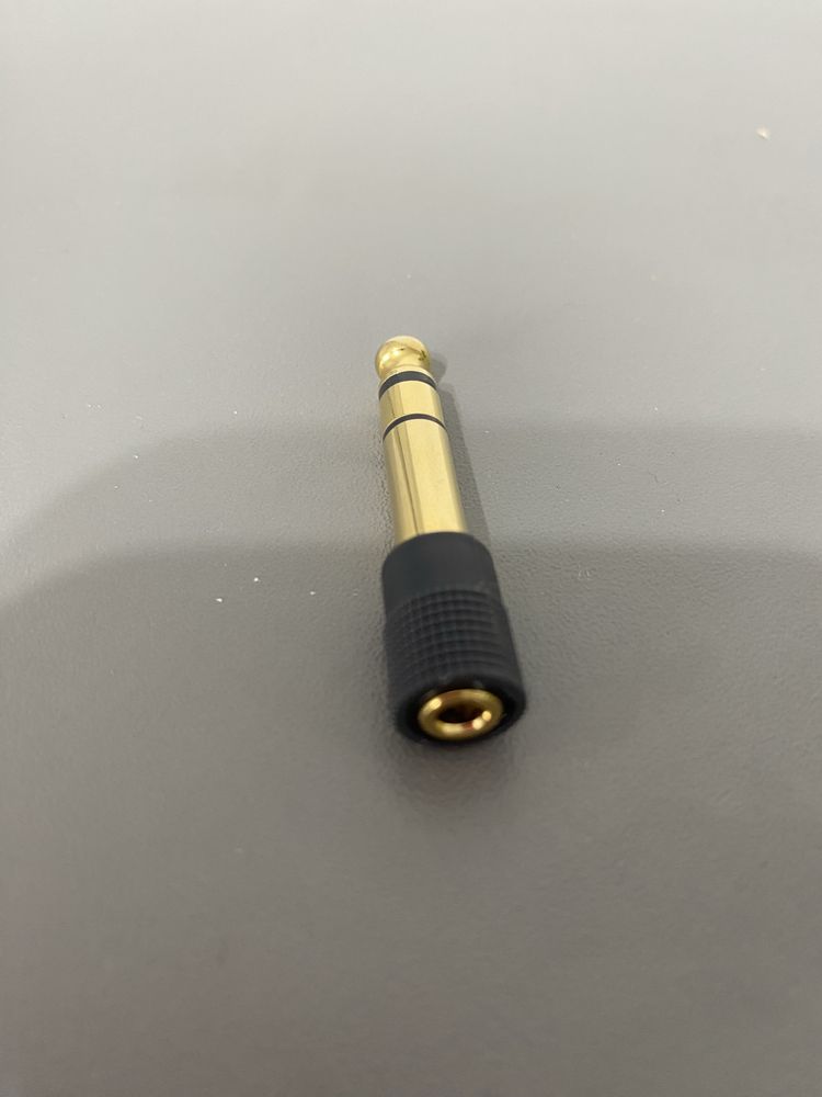 Adapter Jack Nakamichi gniazdo 3,5mm wtyk 6,3mm