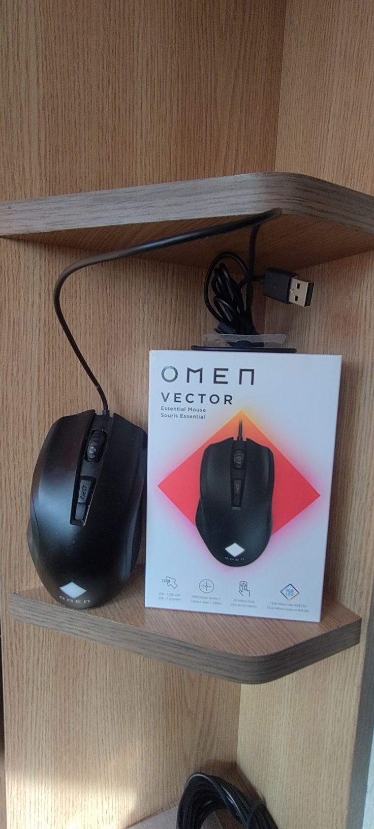 Мишка HP OMEN Vector Essential Gaming Mouse