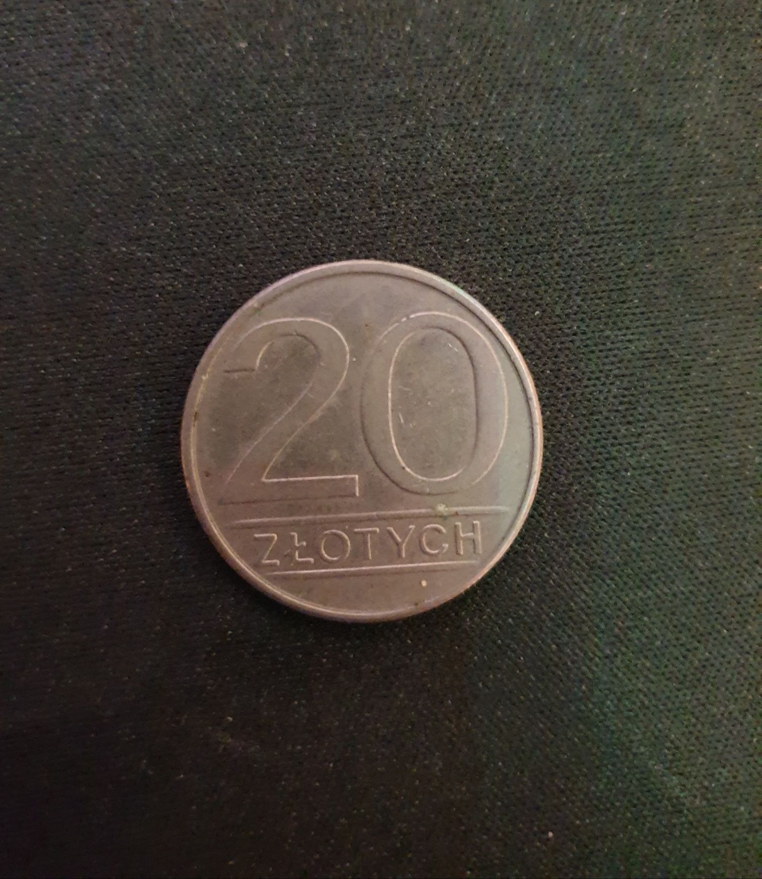 Moneta 20 zł 1985 r. UNIKAT