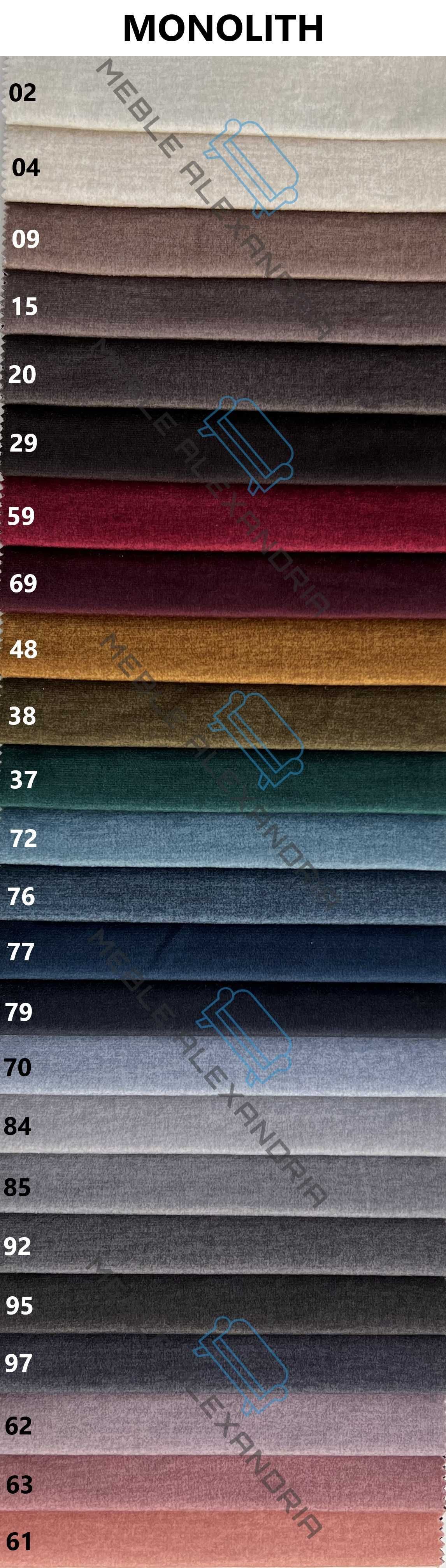 Łóżko kontynentalne SANTI 120, 140, 160, 180 PRODUCENT POCKET 17 DNI