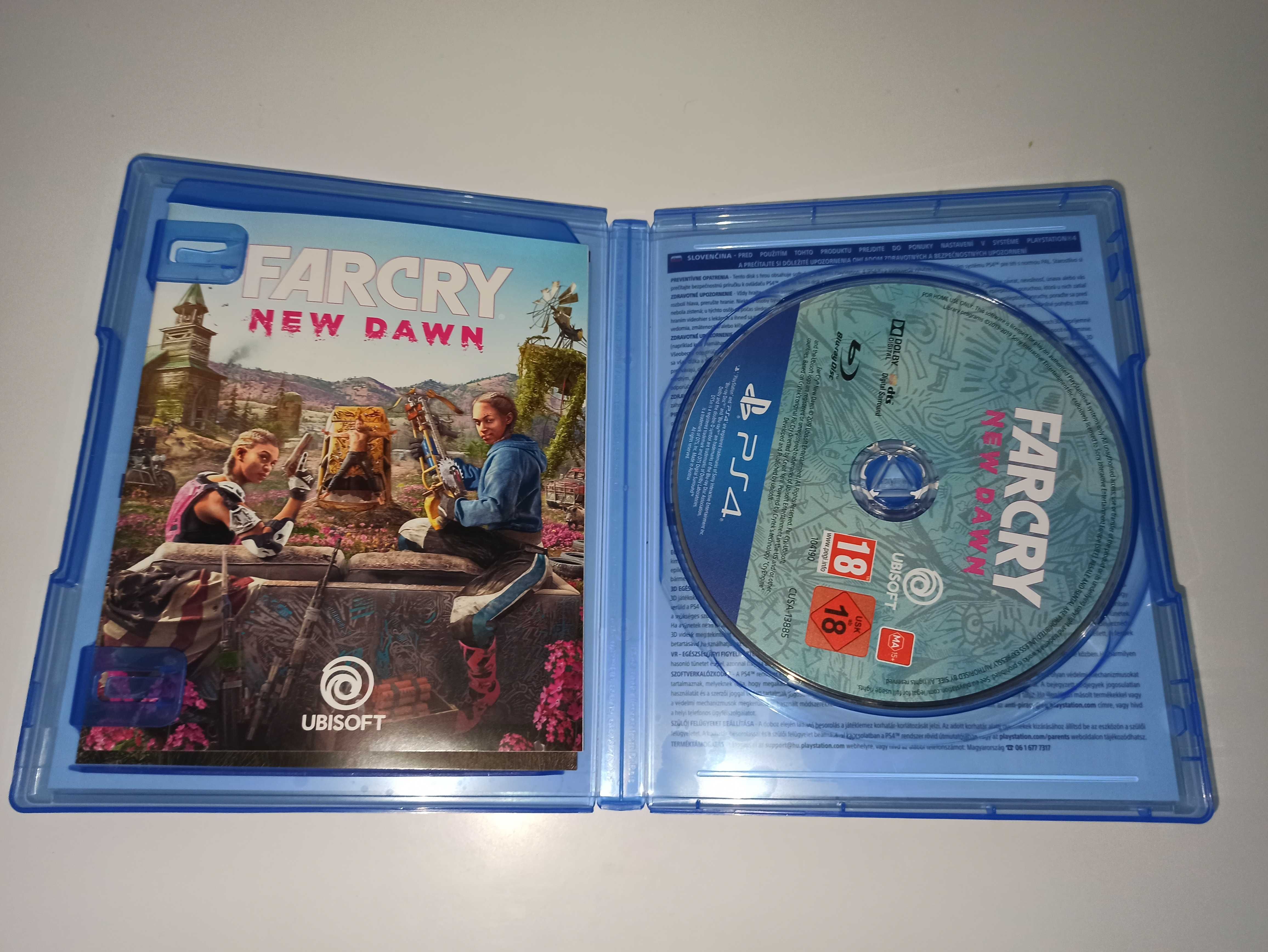 ps4 FARCRY NEW DAWN PL po polsku Klimat postapokalipsa okładka pl