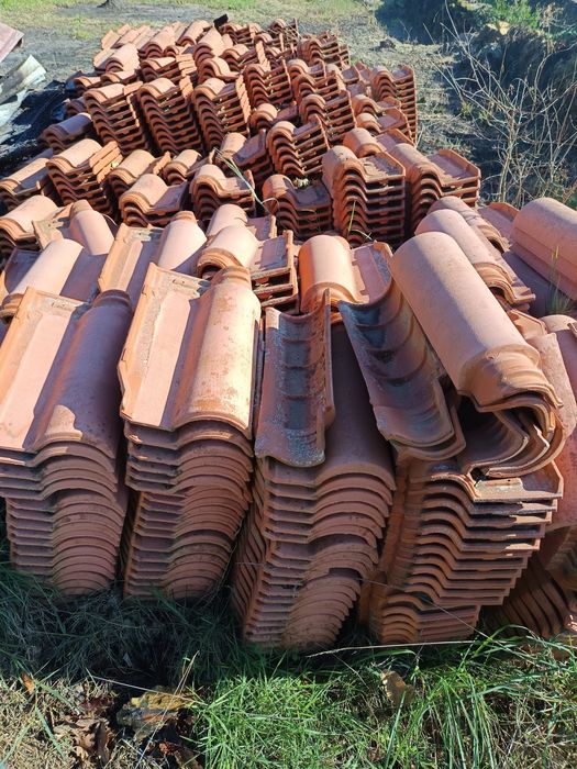 Lote de telhas tipo Marselha