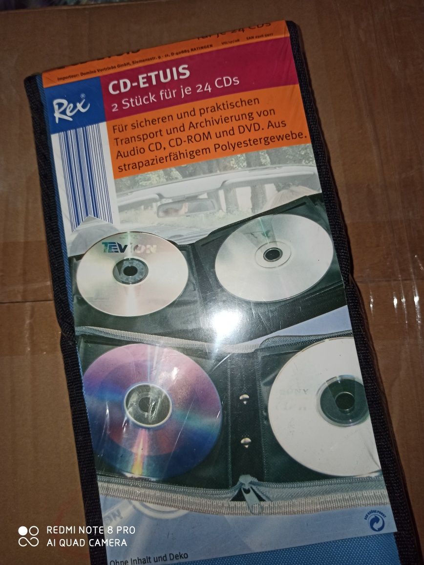 Нові! Сумки для дисків 24 СD/DVD