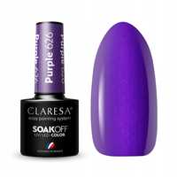 Claresa Lakier Hybrydowy Purple 626 - 5Ml