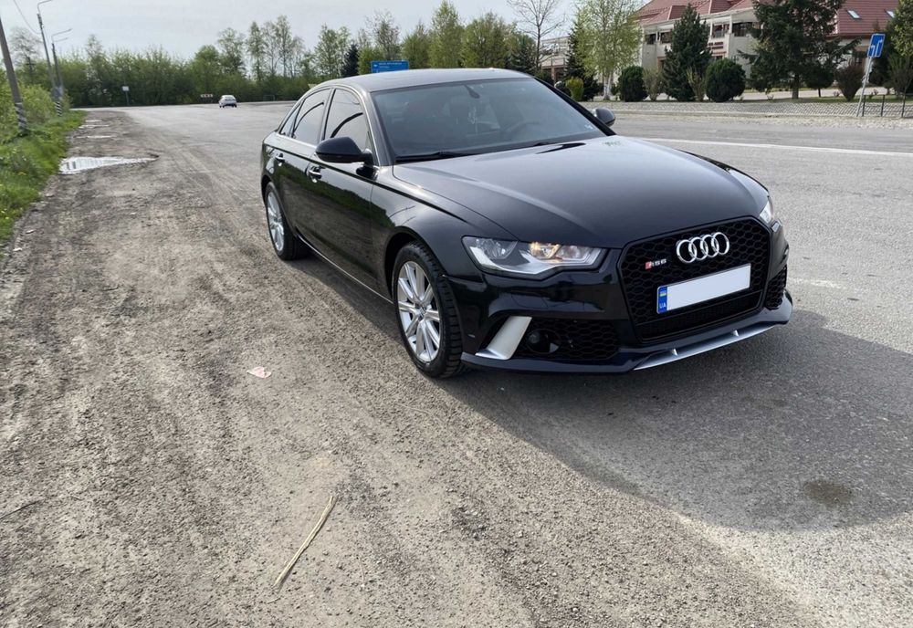 бампер а6 с7 Передний БАМПЕР audi a6 c7 дорестайл стиль rs6