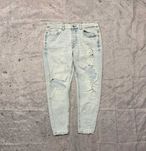 Jasnoniebieskie jeansy z dziurami Zara - Size 42