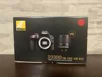 NIKON D3300 wraz z obiektywem 18-105 Nowy