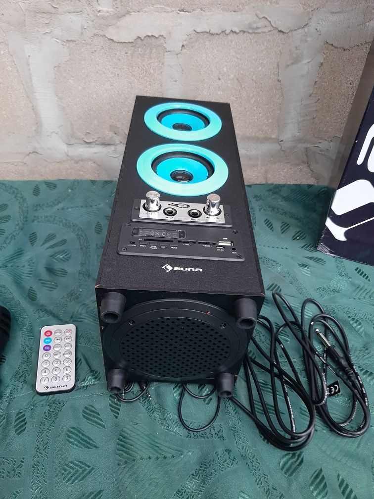 Bluetooth-колонка Auna DiscoStar Black 2.1 (10028847) портативный