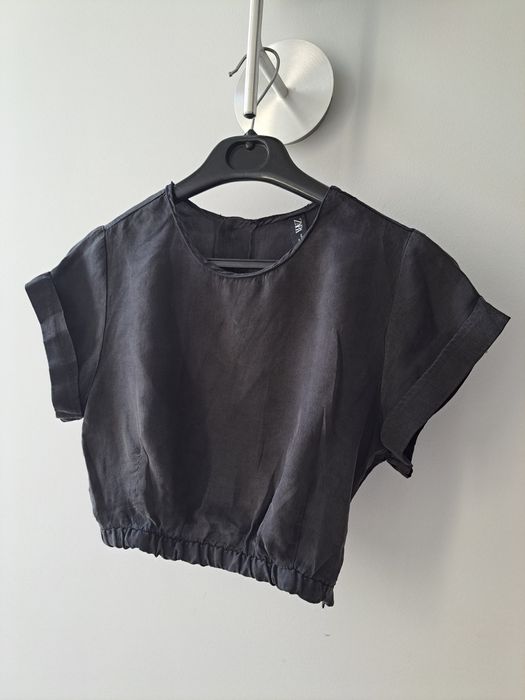 Top preto Zara XS