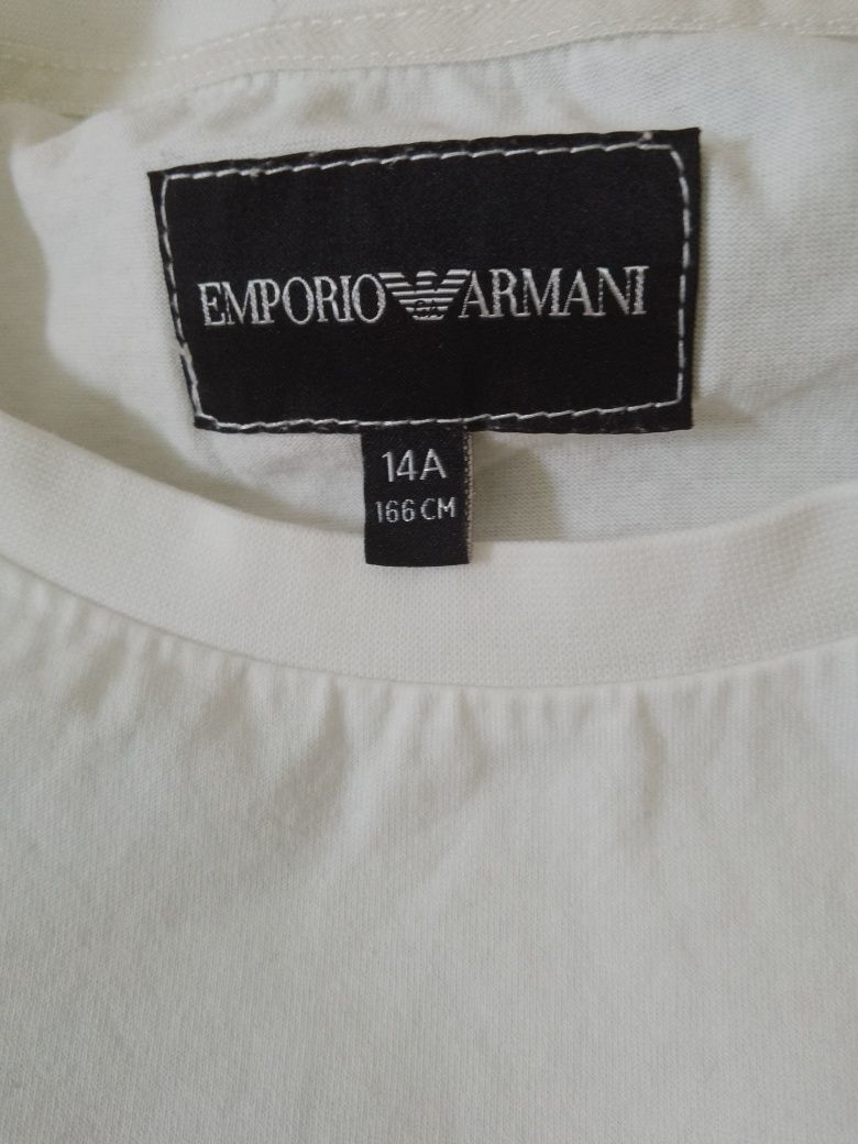 Bluzka EMPORIO ARMANI S cotton