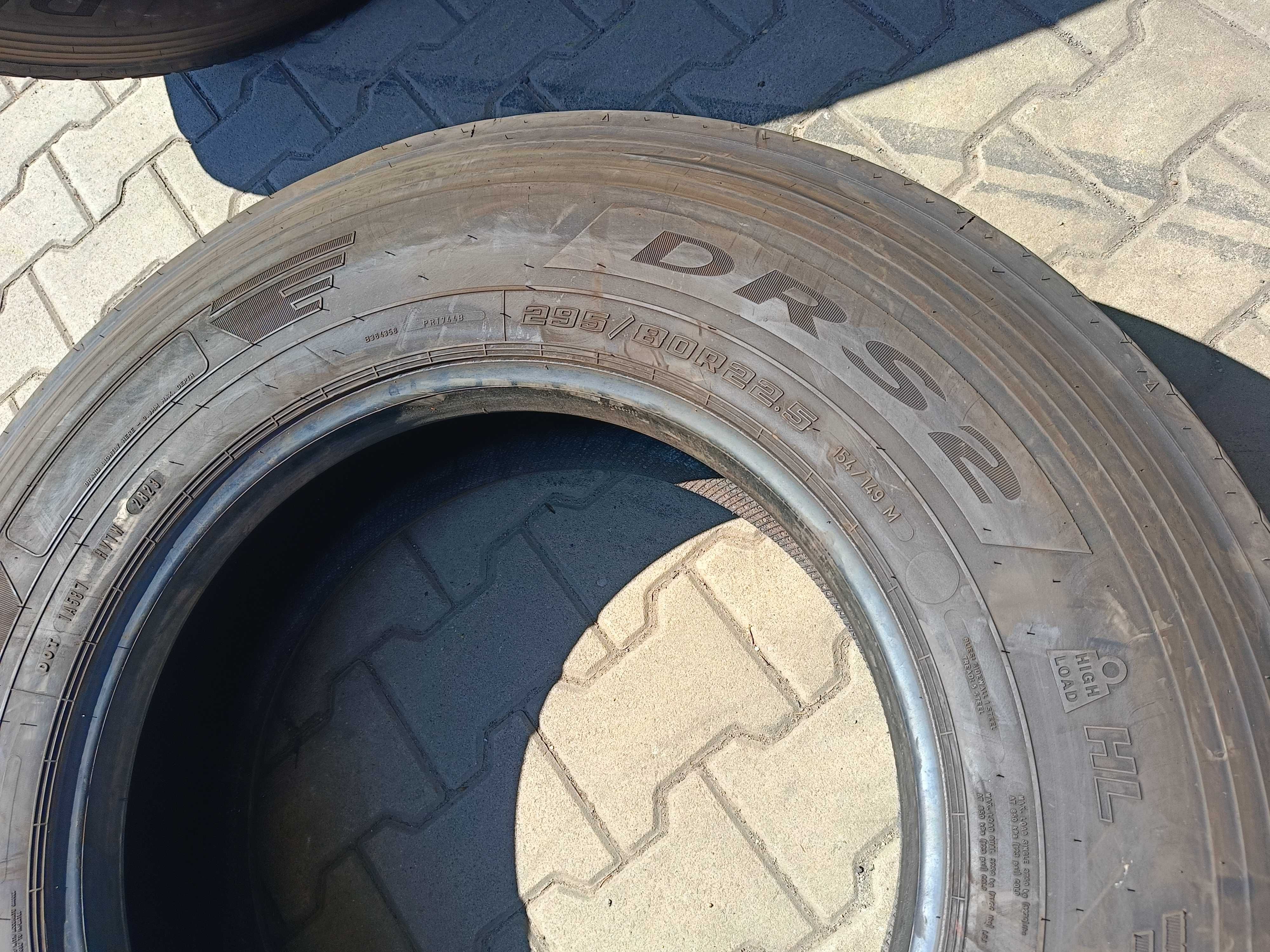 Opony 295/80R22.5 DĘBICA DRS 2 PRZÓD 11mm Rok 2023