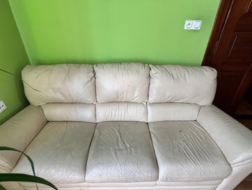 Sofa skóra naturalna - 2 szt razem lub osobno