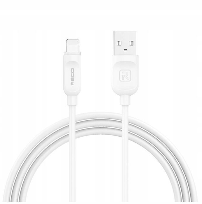 Szybki Przewód Kabel Lightning Do Iphone 1M 12 11 X 8 7 2.4A Recci