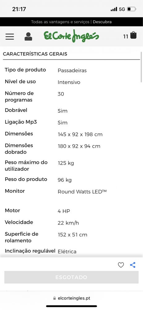 Passadeira Power 995i Proform