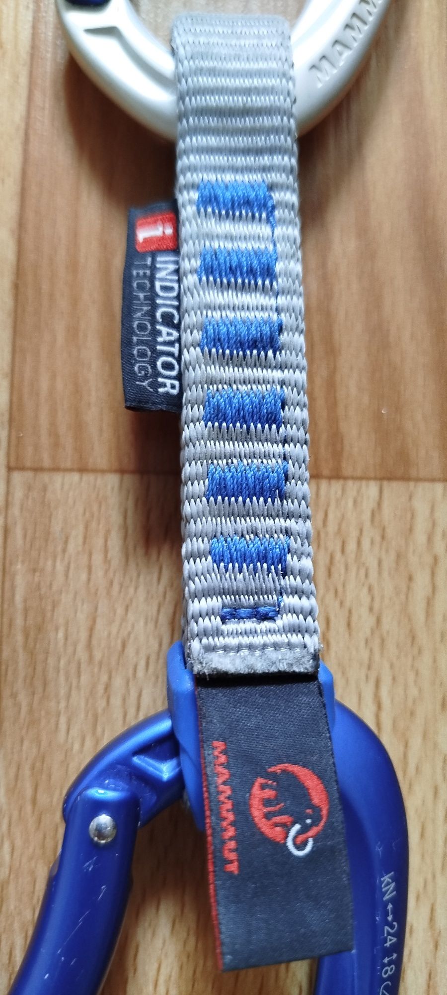 Відтяжки Mammut Crag Keylock Wire 10 cm Indicator Quickdraws .
