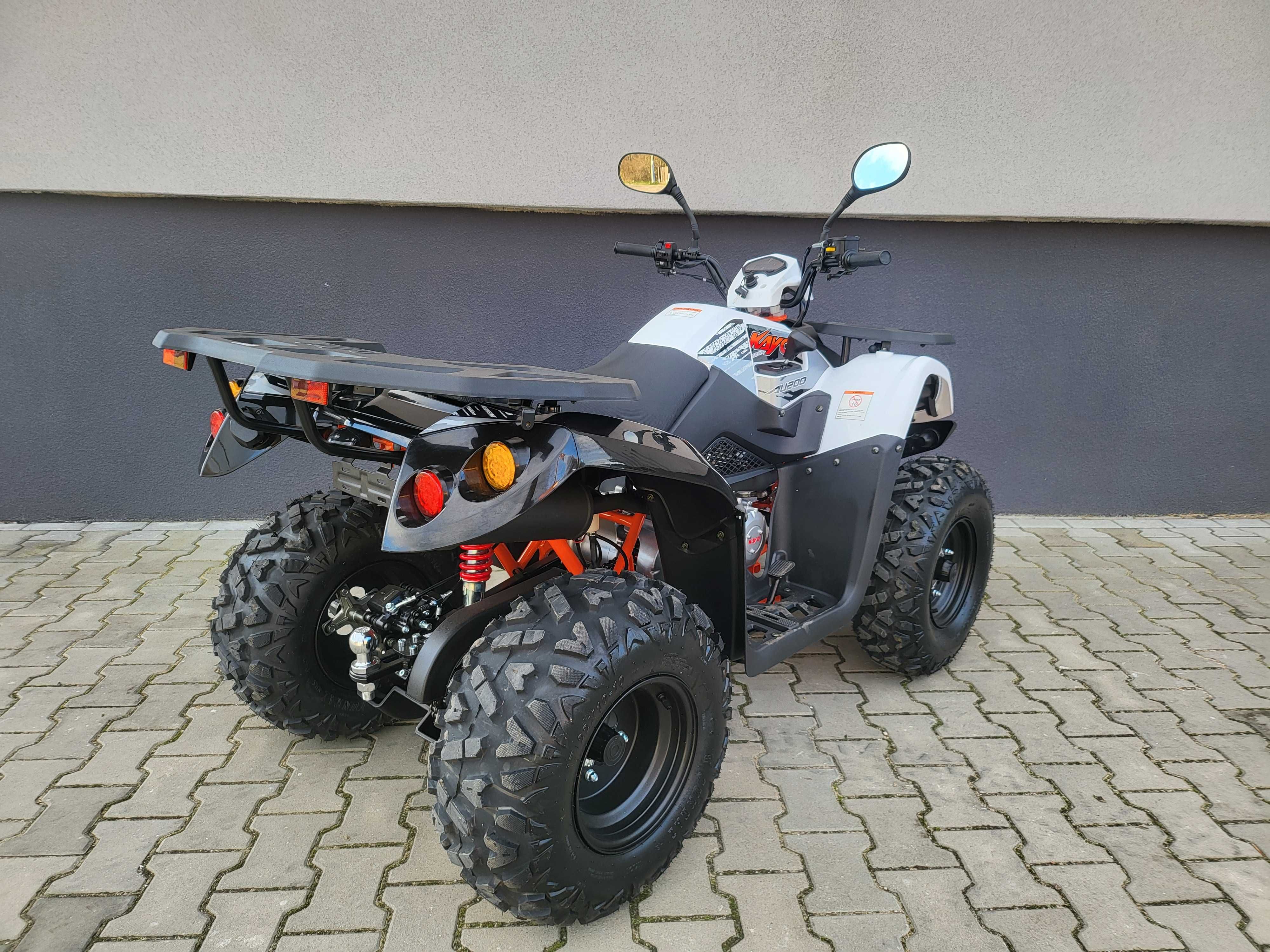 Quad Kayo AU200 Homologacja T3b, Transport, Raty