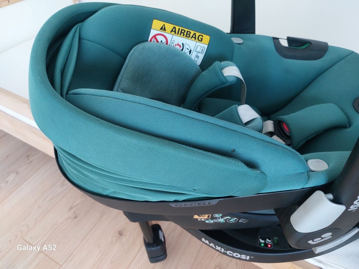 Zestaw Maxi Cosi Pebble 360 fotelik plus baza isofix FamilyFix 360 ob