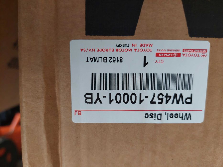 Falgi stalowe z samochodu testowego 5x108 6 1/2 J x 16  zimówki