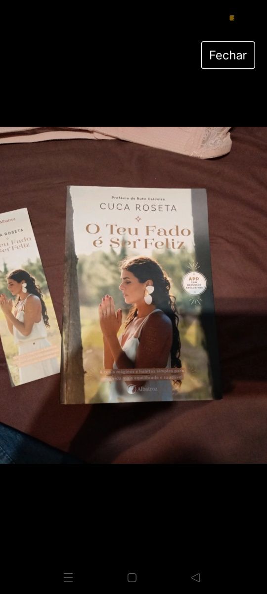 Livro 'O Teu Fado é ser Feliz '