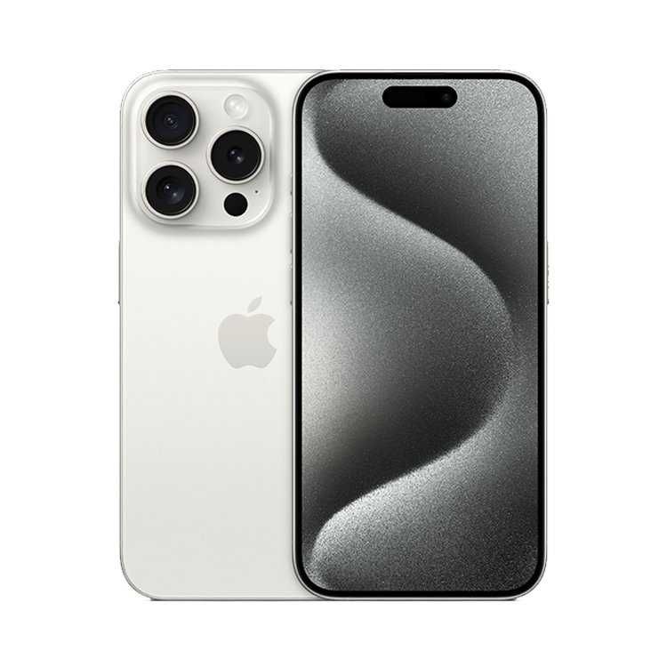 iPhone 15 Pro Titânio Branco 256GB - Novo (Selado em Caixa)