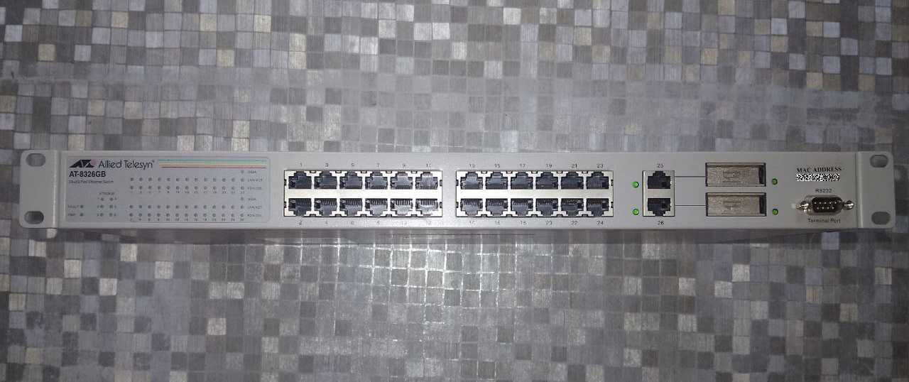 Комутатор Allied Telesyn AT-8326GB (24x100 Мбіт/сек, 2x1000 Мбіт/сек)