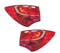 FAROLINS PARA HYUNDAI SANTA FE 13-17 BRANCO VERMELHO