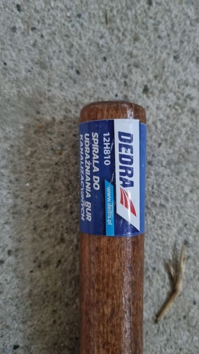 DEDRA Spirala kanalizacyjna 8 mm x 10 m żmijka do udrażniania rur