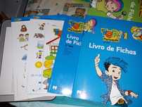 Livro de Fichas Português 1° ano Top 1 plastificado NOVO