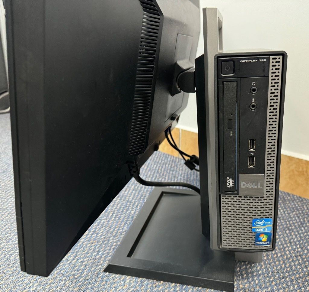 Komputer stacjonarny DELL Optiflex 790 z monitorem