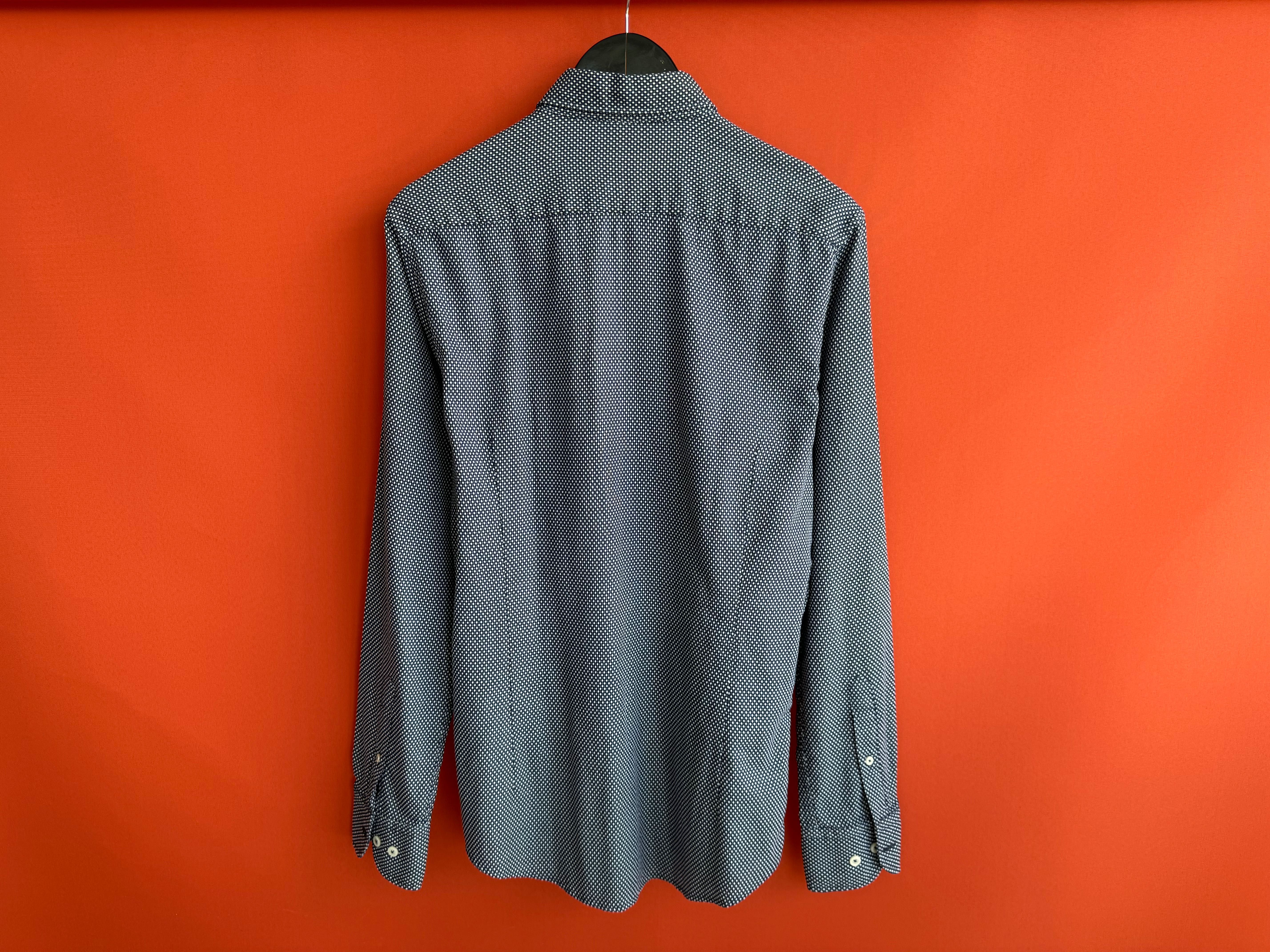 Massimo Dutti оригинал мужская рубашка сорочка размер M Б У