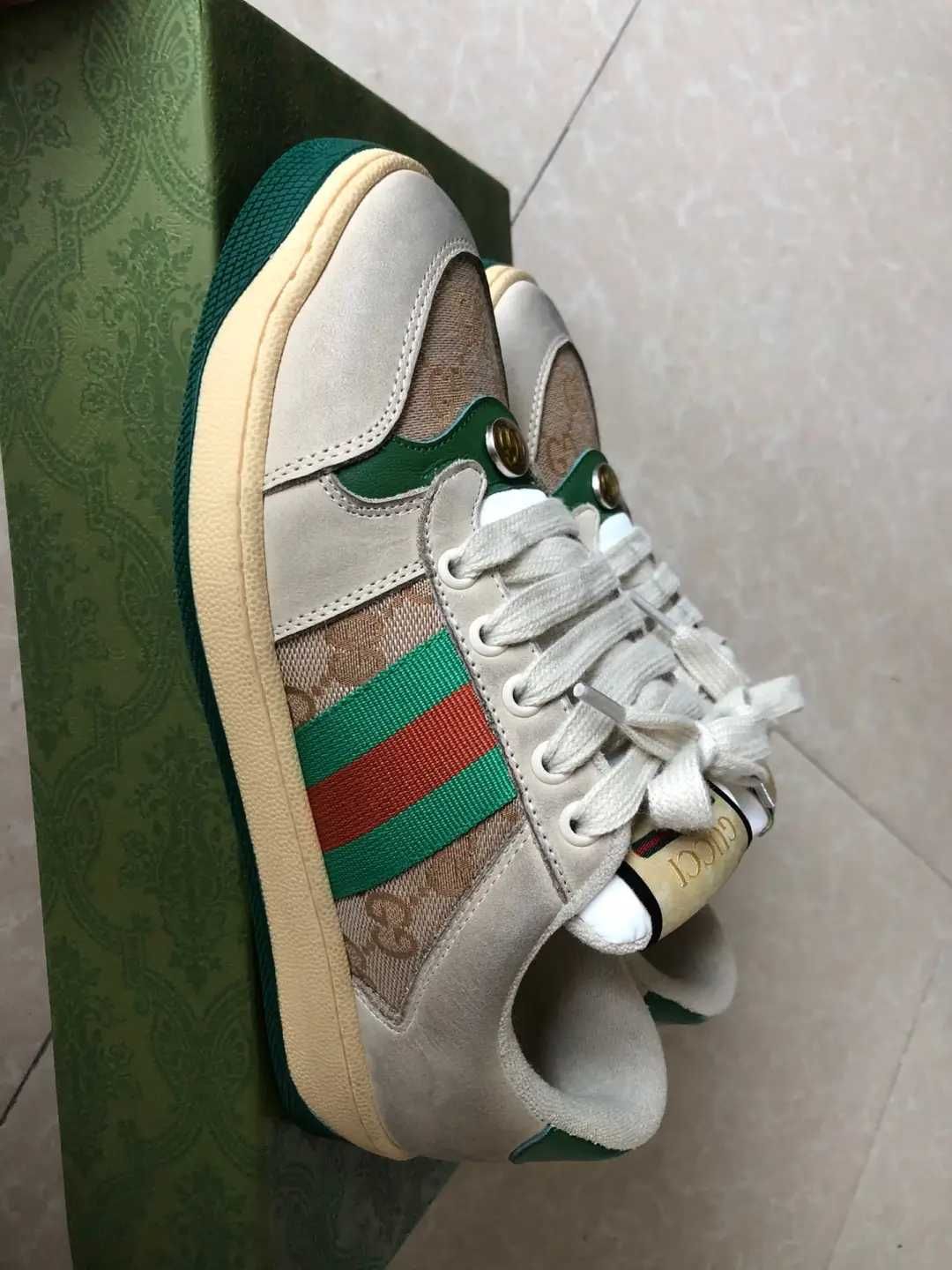Gucci Screener GG Canvas , nowe rozmiary R.44
