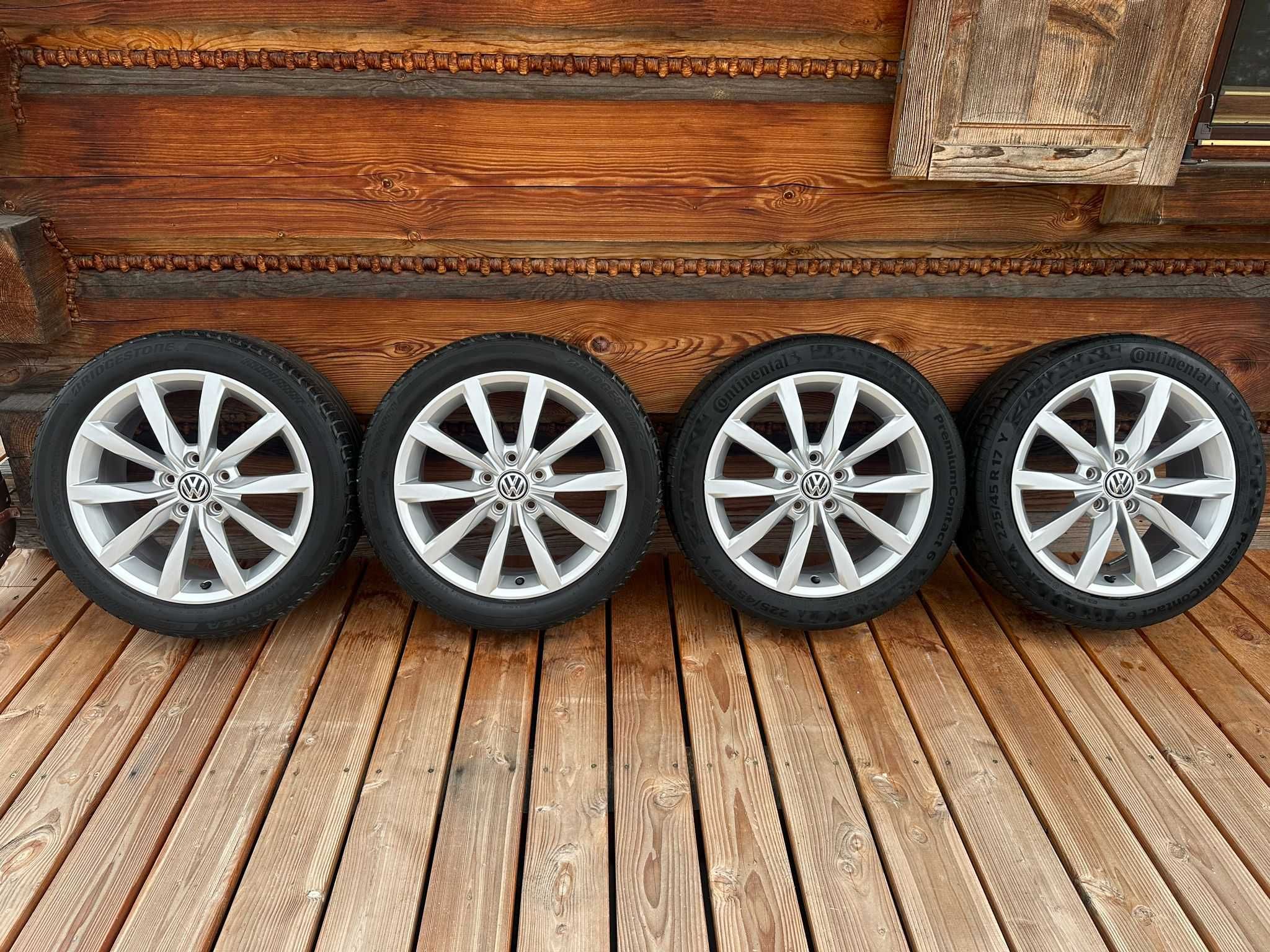 Alufelgi VW 17” / Dijon 7J / 5x112 ET49 / 225/45R17 koła letnie / Golf