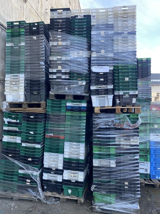 Ящик пластиковий б/в для овочів, м`яса, риби