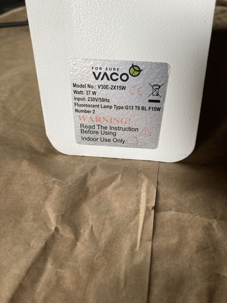 Vaco V30E-2X15W  Lampa owadobójcza