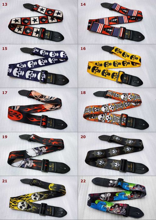Ремень гитарный в ассортименте, ремень для укулеле