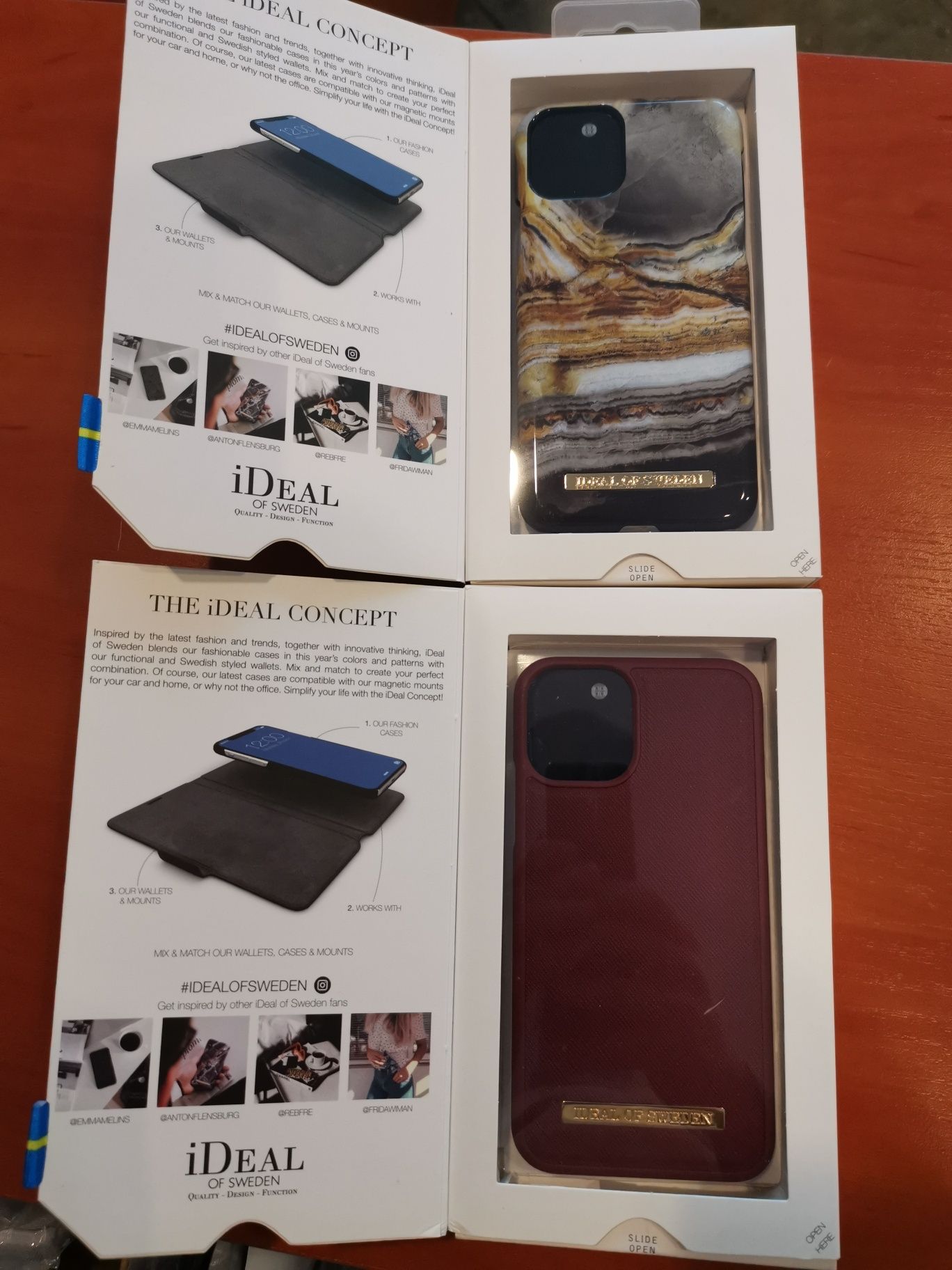 Komplet 2 sztuk etui plecki case ideal od Sweden Apple iPhone 11 Pro