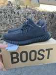 Yeezy Boost 350 V2 Black Static Non Reflective sneakersy czarne 42